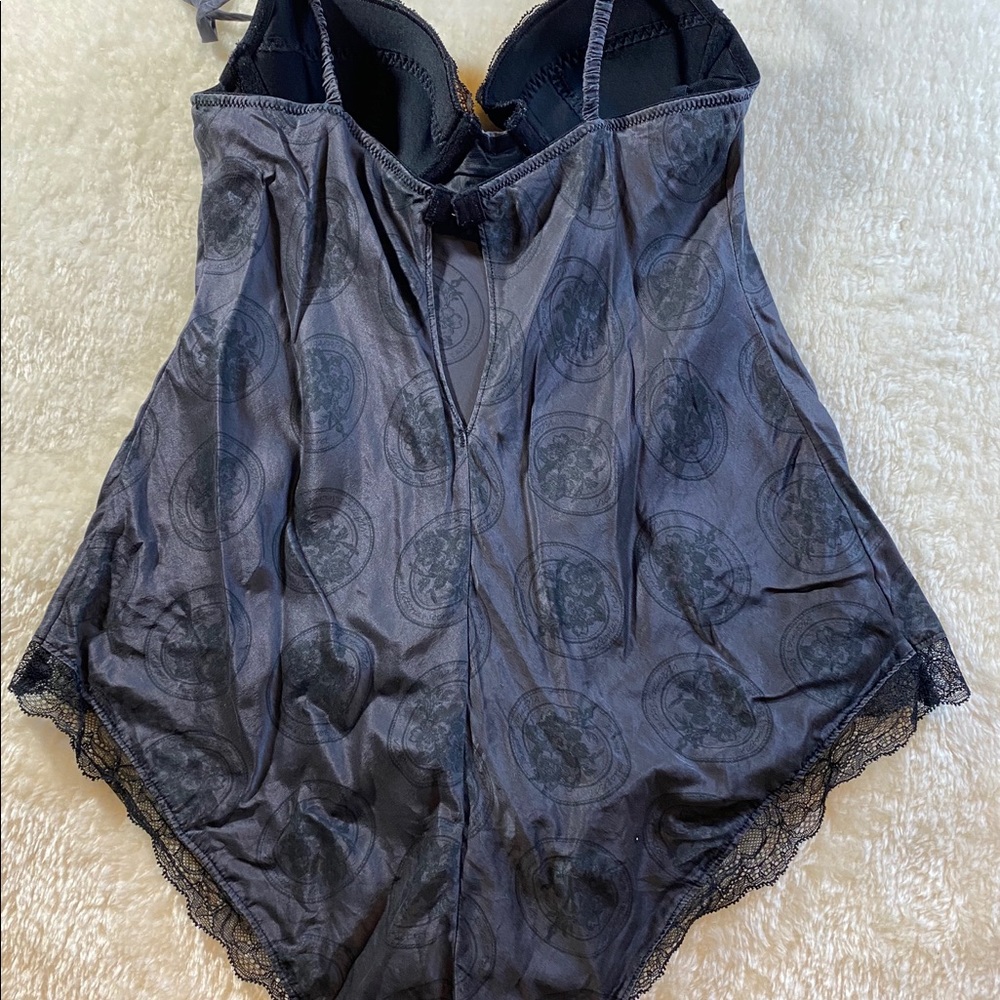 Victoria secret 34B black/grey teddy - Picture 2 of 5